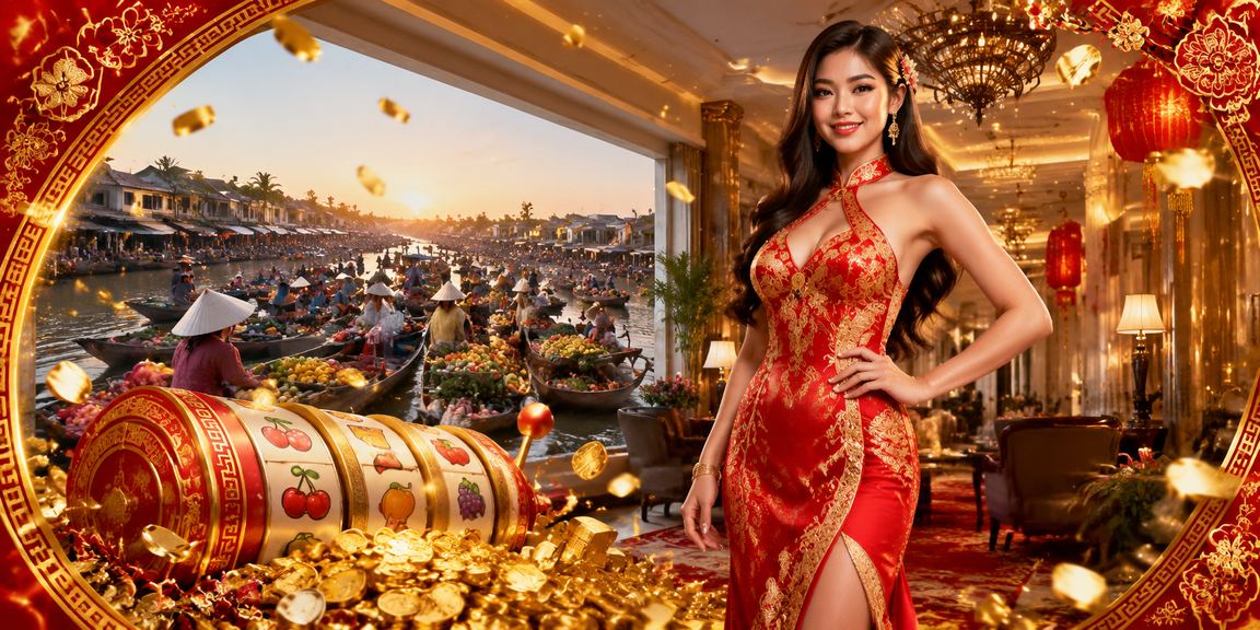 Trò chơi slot với đồ họa đặc sắc trong lễ hội Cần Thơ